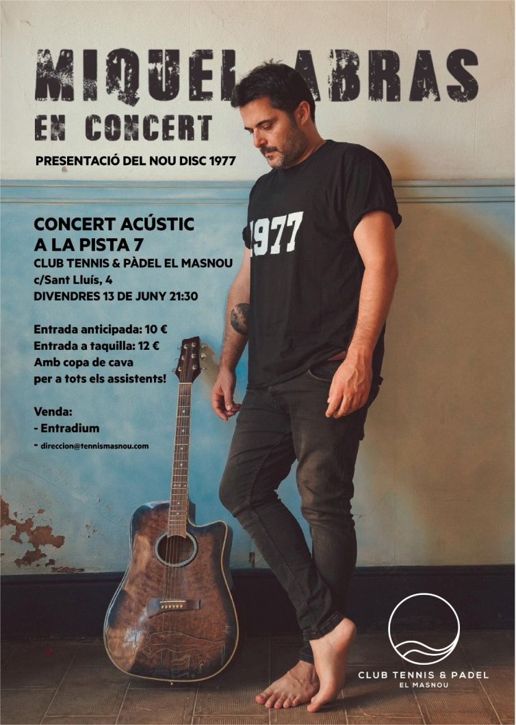 Miquel Bras en concert